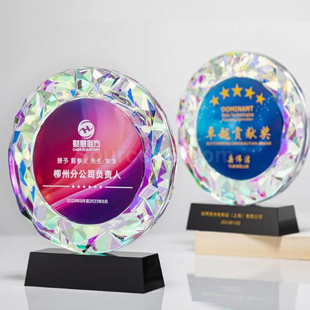 客製化炫彩獎座禮品