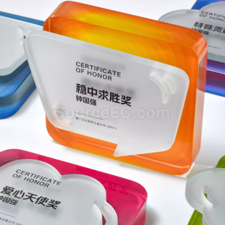 客製化創意水晶獎座禮品
