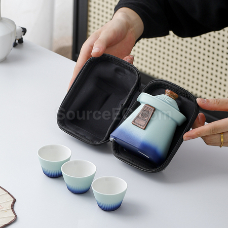 客製化便攜旅行茶具套裝禮品