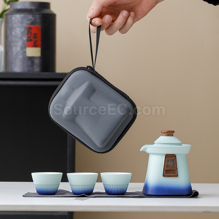 客製化便攜旅行茶具套裝禮品