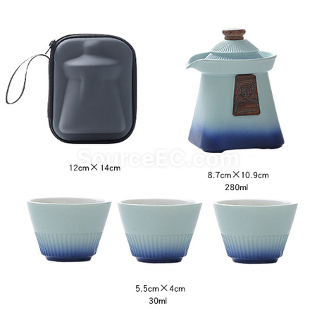 客製化便攜旅行茶具套裝禮品