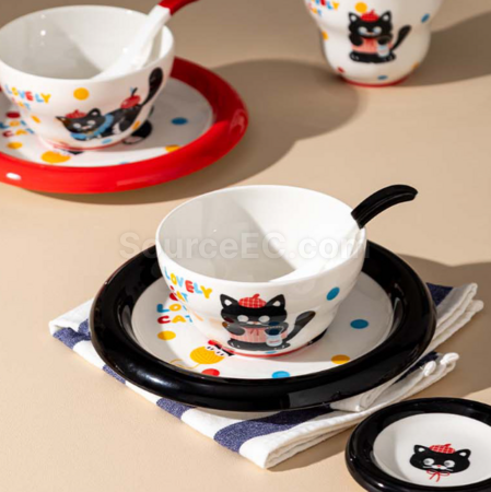 客製化貓咪餐具套裝（多種搭配可選）禮品