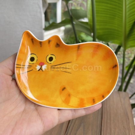 客製化貓咪醬油碟禮品