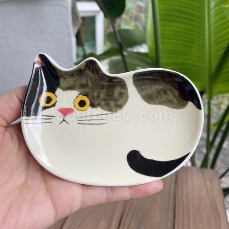 客製化貓咪醬油碟禮品