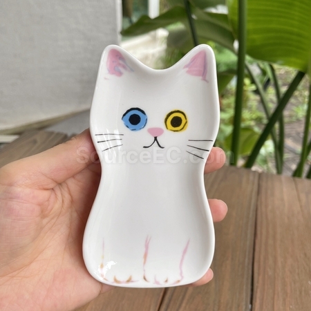 客製化貓咪醬油碟禮品