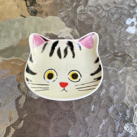 客製化貓咪醬油碟禮品