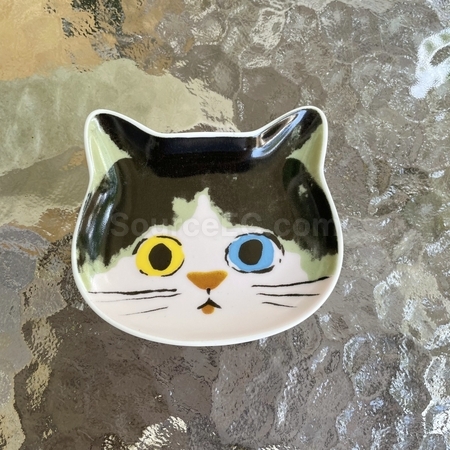 客製化貓咪醬油碟禮品