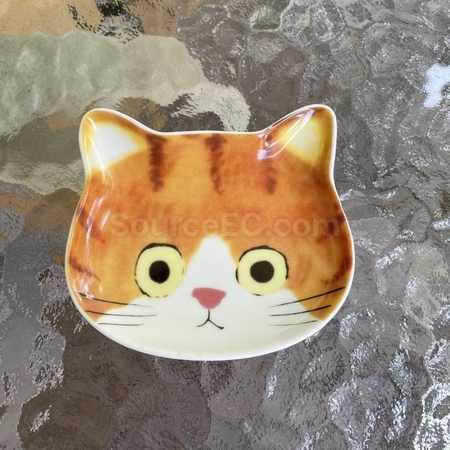 客製化貓咪醬油碟禮品