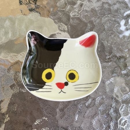 客製化貓咪醬油碟禮品