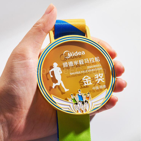 客製化跑步金屬獎牌禮品