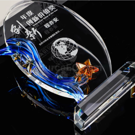 客製化水晶獎座禮品