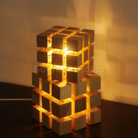 客製化魔方小夜燈禮品