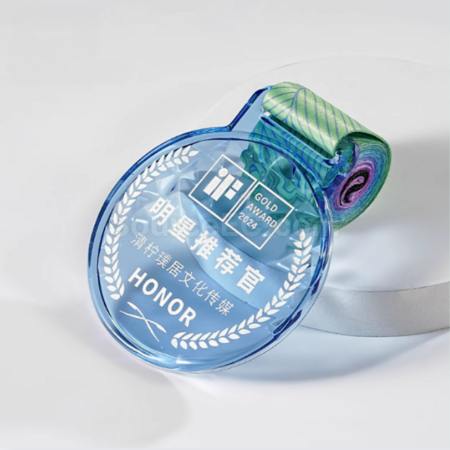 客製化琉璃獎牌禮品