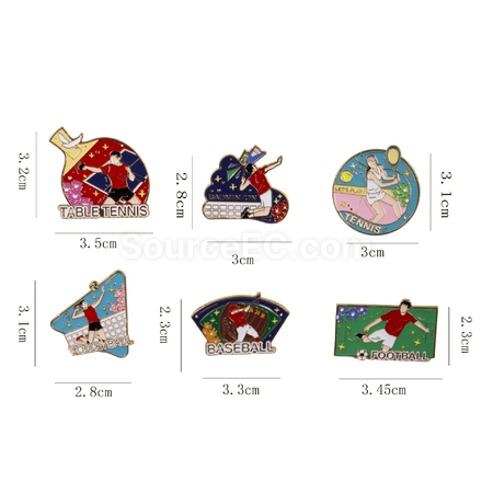 客製化運動系列徽章禮品