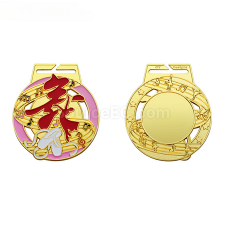 客製化舞蹈金屬獎牌禮品