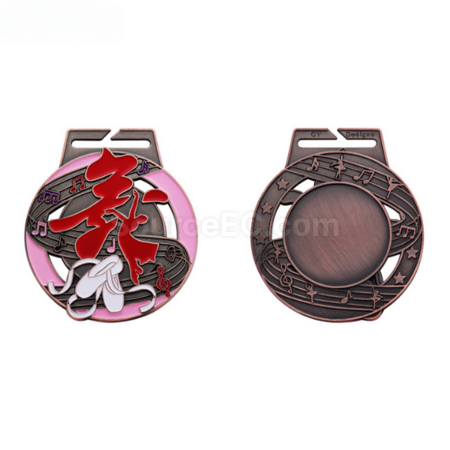 客製化舞蹈金屬獎牌禮品