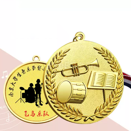 客製化浮雕音樂獎牌禮品