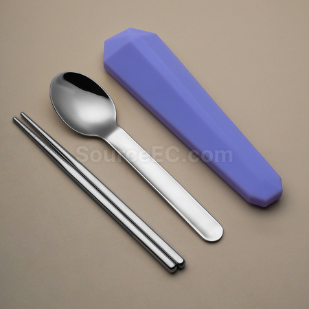 客製化便攜不銹鋼餐具禮品