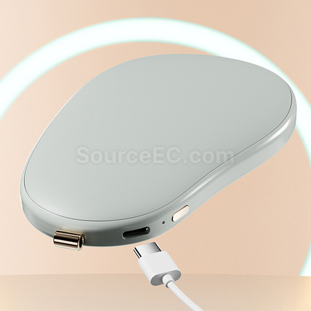 客製化豌豆時尚暖手寶行動電源禮品