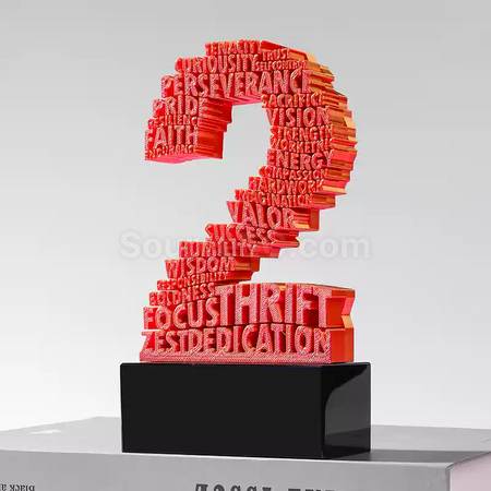 客製化3D數字獎座禮品