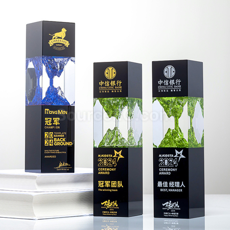 客製化水晶獎座禮品