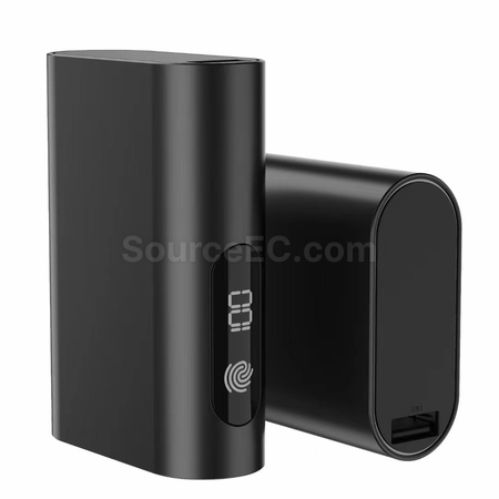客製化觸摸顯屏快充移動電源禮品