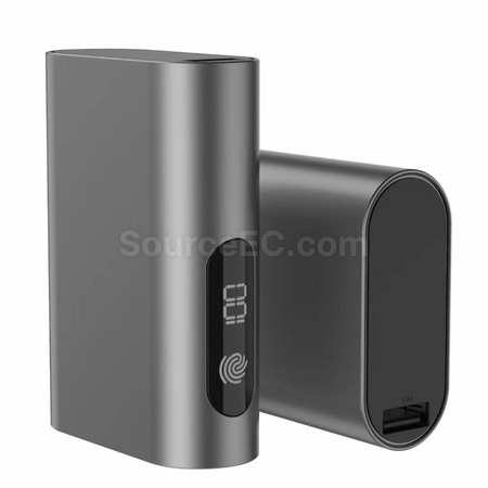 客製化觸摸顯屏快充移動電源禮品