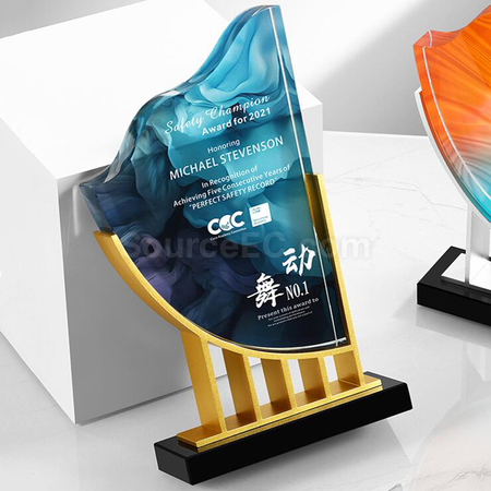 客製化創意水晶獎座禮品
