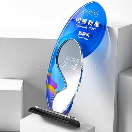 客製化創意水晶獎座禮品