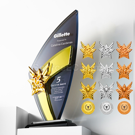 客製化創意水晶獎座禮品