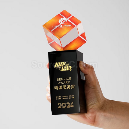 客製化創意水晶獎座禮品