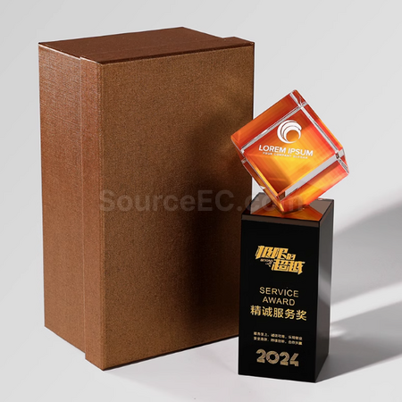客製化創意水晶獎座禮品