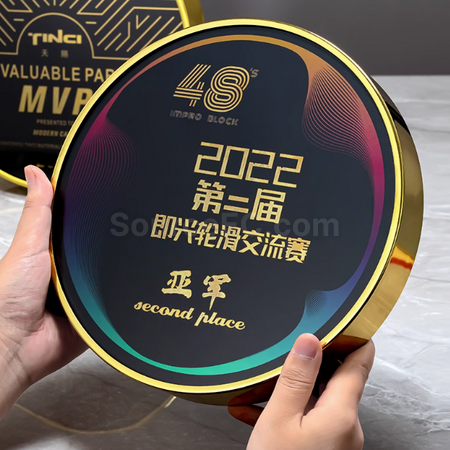 客製化創意金屬獎座禮品
