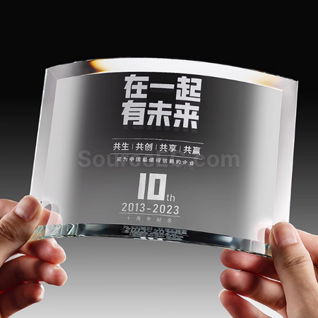 客製化創意水晶獎座禮品