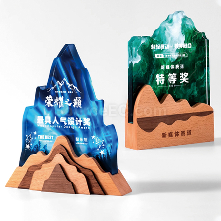 客製化水晶獎座禮品