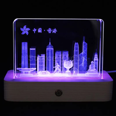 客製化香港地標紀念獎座禮品