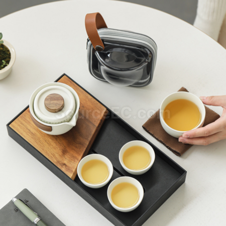 客製化可擕式旅行茶具禮品