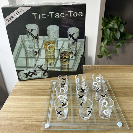 客製化井字遊戲酒杯套裝禮品