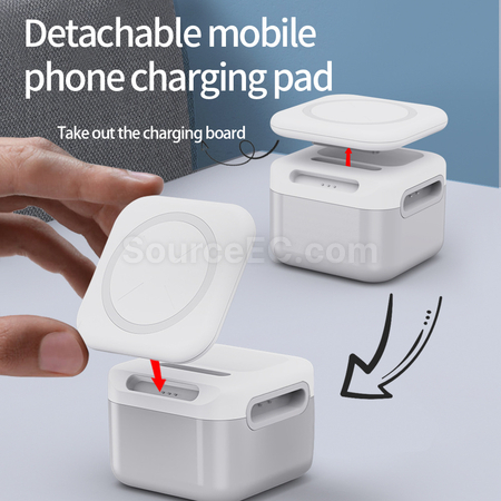 客製化三合一磁吸無線充禮品