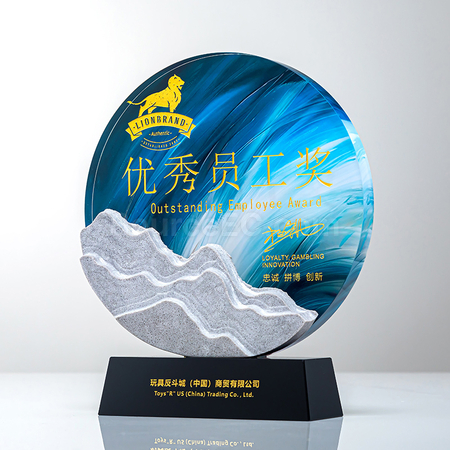 客製化大理石客製獎座禮品
