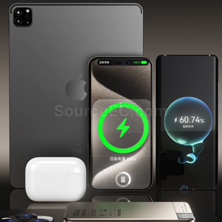 客製化磁吸超薄無線行動電源禮品