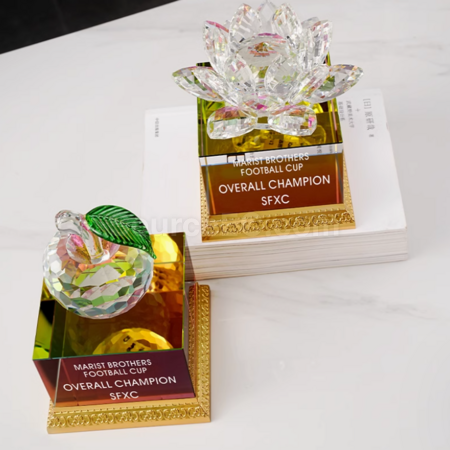 客製化蓮花獎座禮品