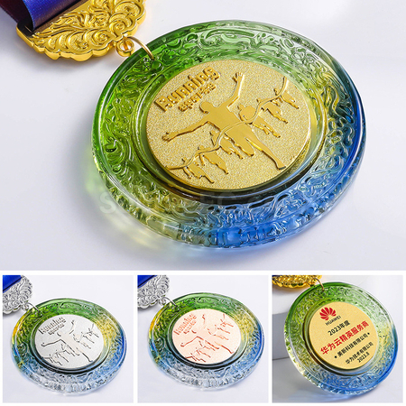 客製化馬拉松金屬獎牌禮品