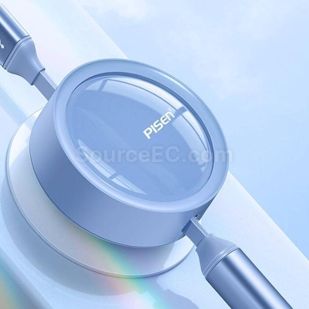 客製化三合一伸縮快充充電線禮品