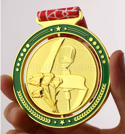 客製化音樂金屬獎牌禮品
