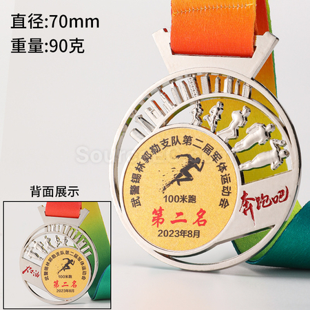 客製化馬拉松金屬獎牌禮品