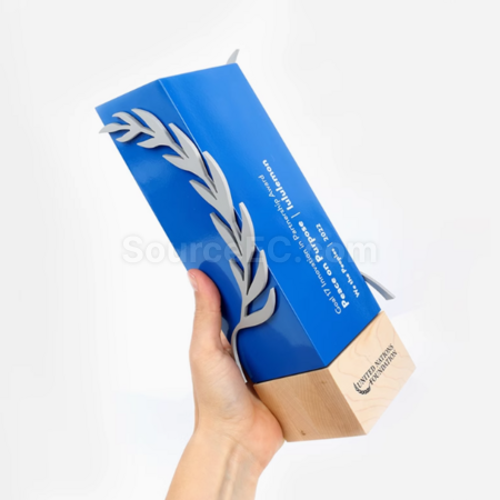客製化金屬麥穗獎座禮品