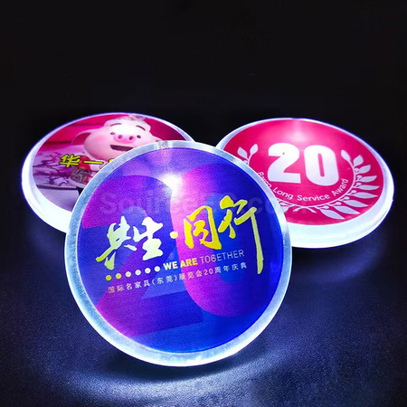 客製化發光徽章禮品