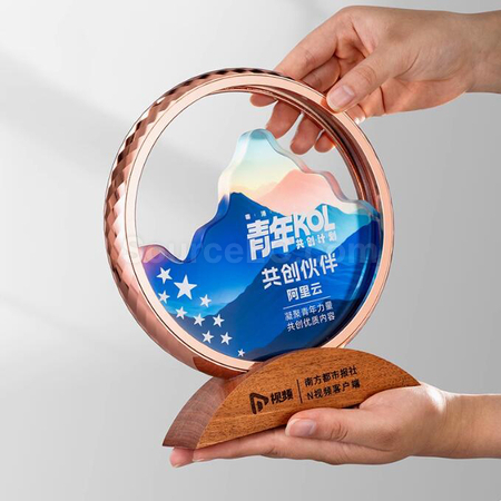 客製化金屬獎座禮品