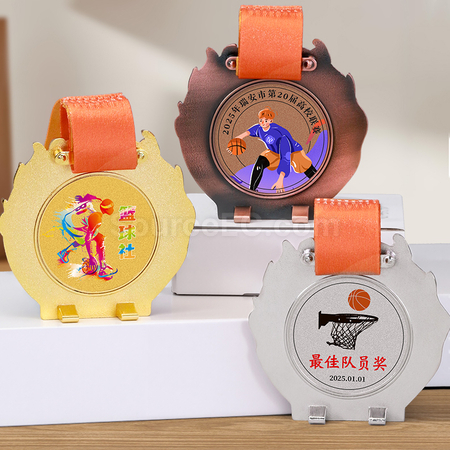 客製化乒乓球金屬獎牌禮品